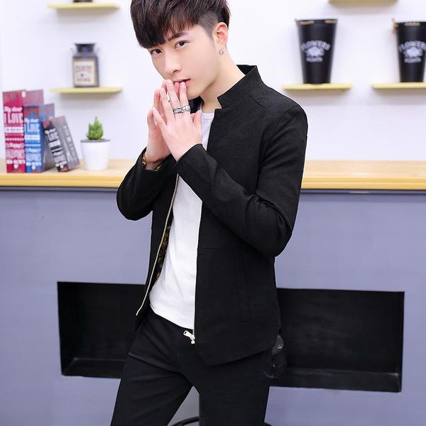 men's jackets halozeroo fashion men's stand collar short jacket pattern slim fit men coat long sleeve navy black wine khaki male o, Black;brown
men's jackets halozeroo fashion men's stand collar short jacket pattern slim fit men coat long sleeve navy black wine khaki male o, Black;brown