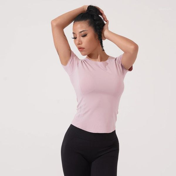 fitness sports shirt women fitness gym summer short sleeve yoga shirt workout running activewear solid color1, White;red
fitness sports shirt women fitness gym summer short sleeve yoga shirt workout running activewear solid color1, White;red