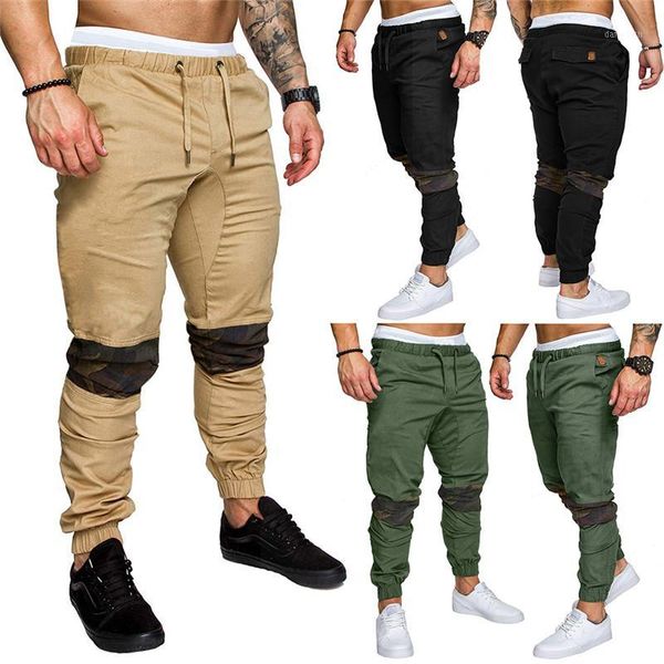 men's brand fitness casual bodybuilding long pants camouflage patchwork sweatpants joggers trousers1, Black
men's brand fitness casual bodybuilding long pants camouflage patchwork sweatpants joggers trousers1, Black