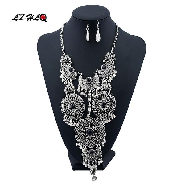chains lzhlq 2021 fashion geometric hollow rhinestone necklaces multilayer tassel necklace maxi women brand jewelry accessories, Silver
chains lzhlq 2021 fashion geometric hollow rhinestone necklaces multilayer tassel necklace maxi women brand jewelry accessories, Silver
