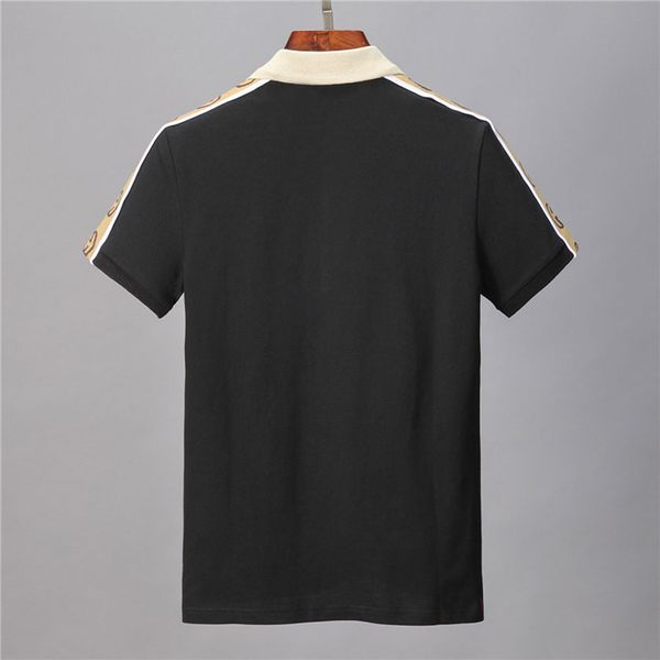 pp10italian men's luxury polo shirt brand summer hip-hop v-neck bee embroidery classic style cotton men's polo shirt, White;black
pp10italian men's luxury polo shirt brand summer hip-hop v-neck bee embroidery classic style cotton men's polo shirt, White;black