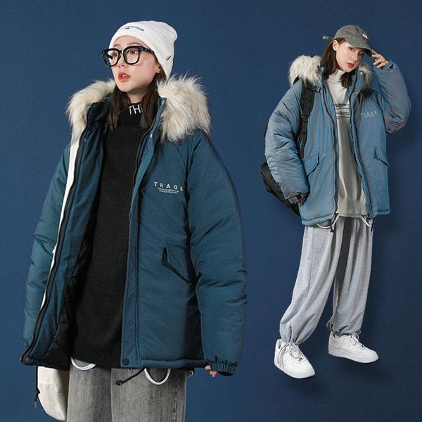 women's down & parkas legible winter jacket women hooded coat womens loose oversized thick warm parka, Black
women's down & parkas legible winter jacket women hooded coat womens loose oversized thick warm parka, Black