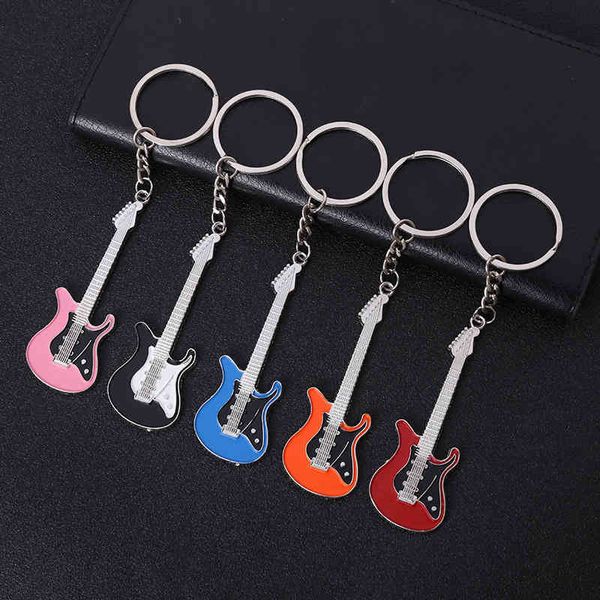 keychains creative guitar key chain musical instrument pendant gift activity metal pendant, Silver
keychains creative guitar key chain musical instrument pendant gift activity metal pendant, Silver