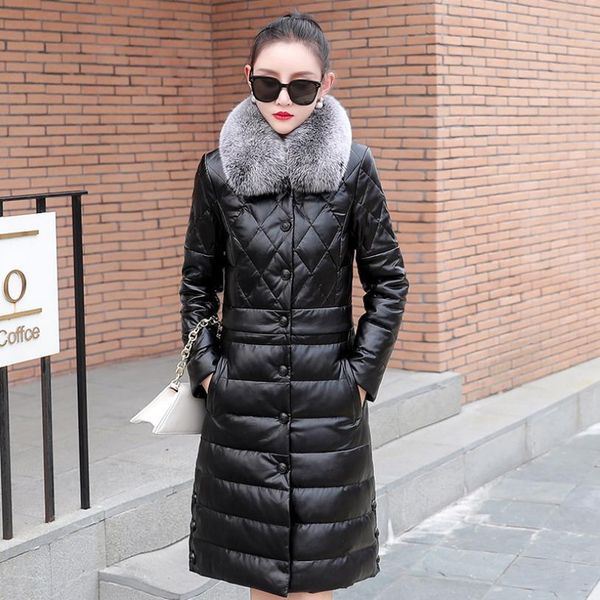 s-5xl real winter leather duck female great natural fox skin parkas parkparkparkparkwas was thin with hood down f422 coat, Black
s-5xl real winter leather duck female great natural fox skin parkas parkparkparkparkwas was thin with hood down f422 coat, Black