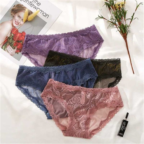 women's flocking lace underwear fairy allure rose dark low waist women's underwear, Black;pink
women's flocking lace underwear fairy allure rose dark low waist women's underwear, Black;pink