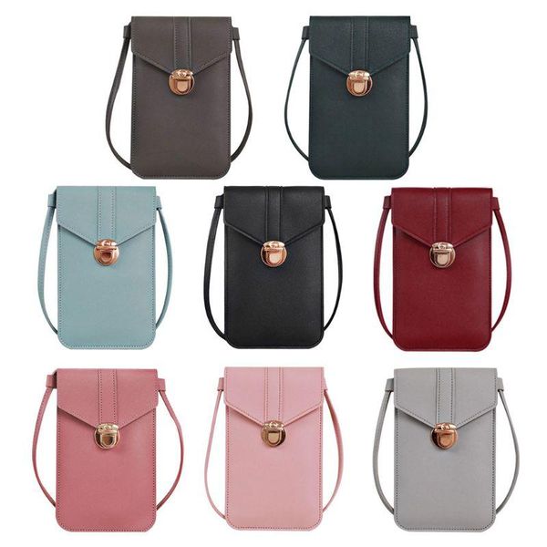 pu leather phone screen touchable pocket change bag outdoor arm shoulder bag purse travel passport drop ship
pu leather phone screen touchable pocket change bag outdoor arm shoulder bag purse travel passport drop ship