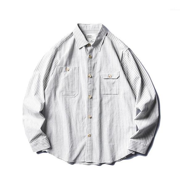 men vintage japan loose casual long sleeve stripe shirt male streetwear hip hop harajuku couple casual shirts cardigan1, White;black
men vintage japan loose casual long sleeve stripe shirt male streetwear hip hop harajuku couple casual shirts cardigan1, White;black