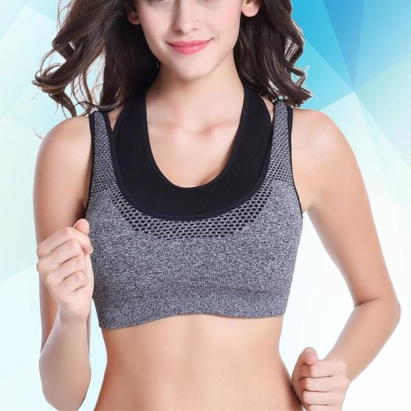 wire quick dry shockproof fake two-piece sports bra fitness underwear running sleep vest crop seamless bras( s/=s grey, White;black
wire quick dry shockproof fake two-piece sports bra fitness underwear running sleep vest crop seamless bras( s/=s grey, White;black