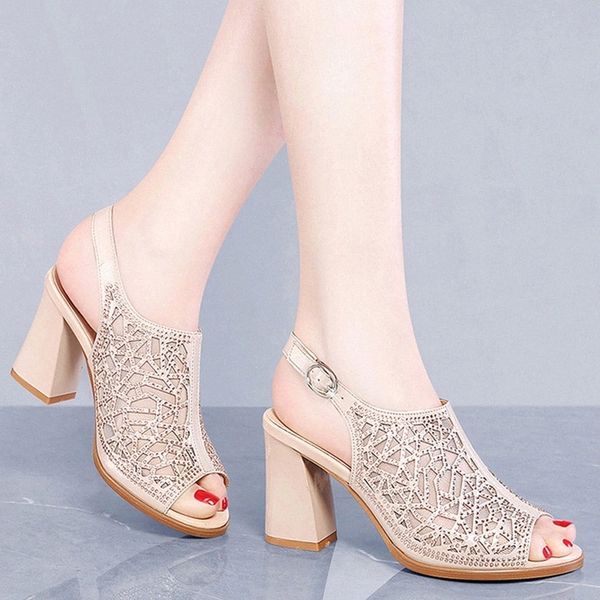 lucyever 2019 summer women sandals peep toe high heels mesh hollow out pumps woman fashion crystal back strap party shoes #ac2v, Black
lucyever 2019 summer women sandals peep toe high heels mesh hollow out pumps woman fashion crystal back strap party shoes #ac2v, Black