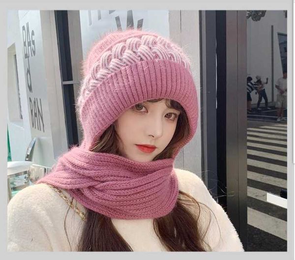 hats, scarves & gloves sets woolen hat, female, winter, all-match, korean style, cute, cold protection, ear neck thickened scar, Blue;gray
hats, scarves & gloves sets woolen hat, female, winter, all-match, korean style, cute, cold protection, ear neck thickened scar, Blue;gray