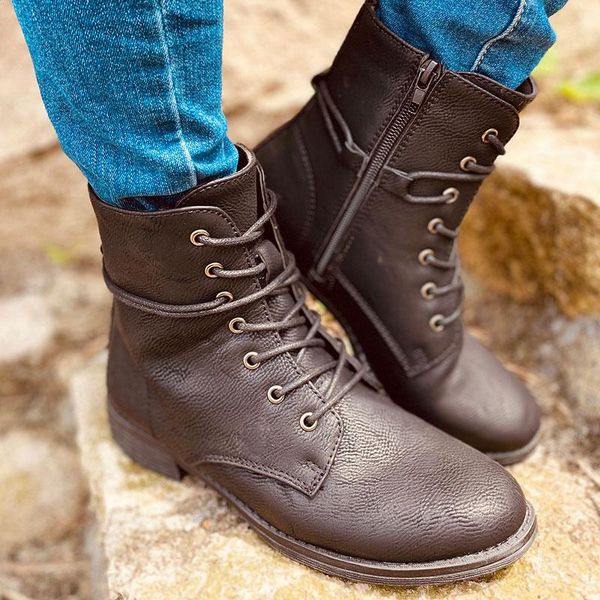 женщины boots boots женская pu кожаная швейная осень зимняя обувь женщина застегивание застегивание застегивание платформа мода новый удобны, Black
женщины boots boots женская pu кожаная швейная осень зимняя обувь женщина застегивание застегивание застегивание платформа мода новый удобны, Black