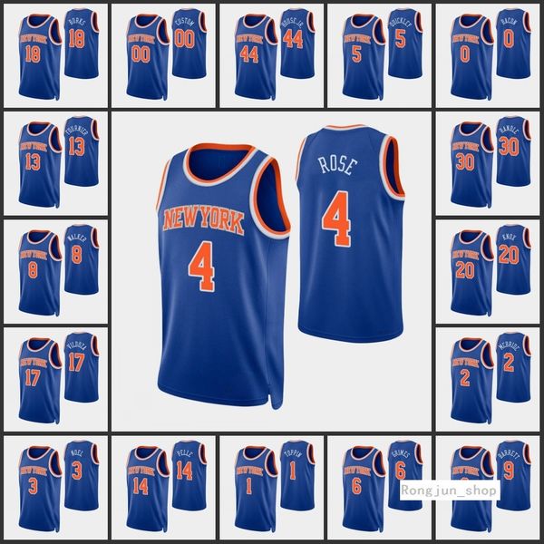 screen print new basketball york danuel house kemba walker julius randle rj barrett derrick rose immanuel quickley quentin grimes knick 75th, Black;red