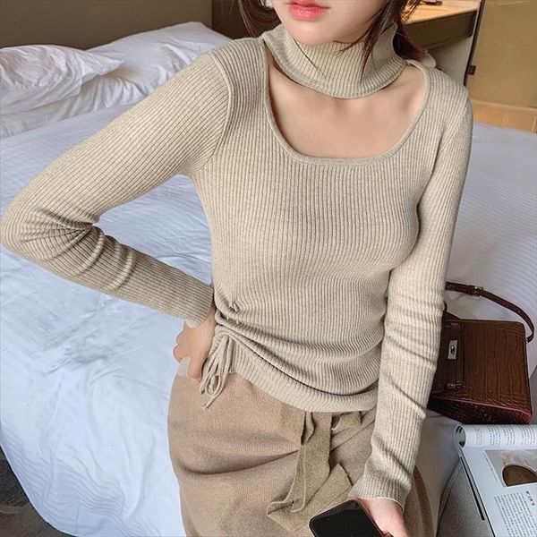 mishow autumn basic solid slim fit knit sweater women round neck long sleeve pullover mx19d5453, White;black
mishow autumn basic solid slim fit knit sweater women round neck long sleeve pullover mx19d5453, White;black