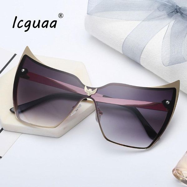 sunglasses fashion modern cat eye vintage metal frame clear lens sun glasses unique flat oculos uv400, White;black
sunglasses fashion modern cat eye vintage metal frame clear lens sun glasses unique flat oculos uv400, White;black
