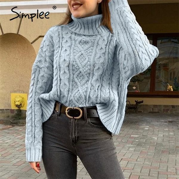 simplee knitted turtleneck sweater autumn winter batwing long sleeve female short sweater ladies loose blue pullover jumpers 201130, White;black
simplee knitted turtleneck sweater autumn winter batwing long sleeve female short sweater ladies loose blue pullover jumpers 201130, White;black