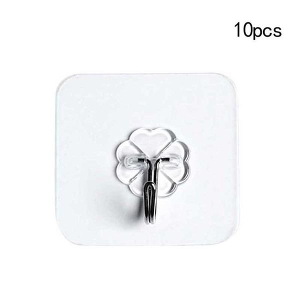 10pcs/set sticky hooks for wall load 10kg seamless adhesive waterproof transparent strong kitchen wall hanger bathroom
10pcs/set sticky hooks for wall load 10kg seamless adhesive waterproof transparent strong kitchen wall hanger bathroom