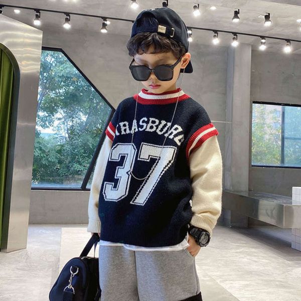 two of boys' piec sweaters 2020 and new sle korean sports sweater zhongda children's warm et, Blue
two of boys' piec sweaters 2020 and new sle korean sports sweater zhongda children's warm et, Blue