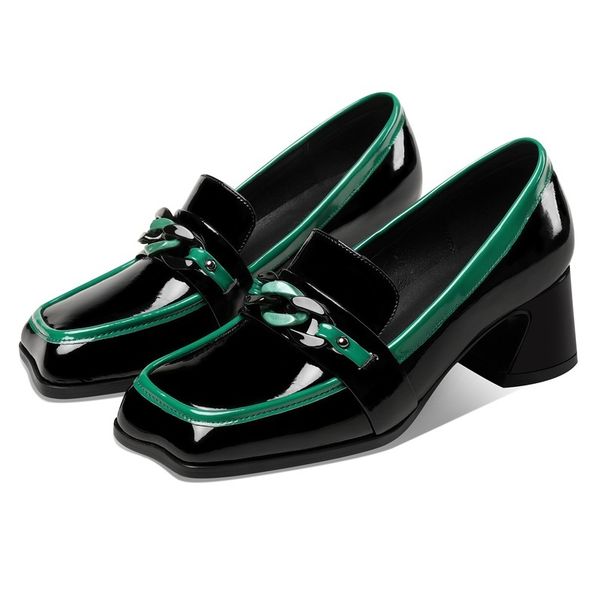 2021 women's new spring fall genuine leather shoes heels party ladies 42 zvjb, Black
2021 women's new spring fall genuine leather shoes heels party ladies 42 zvjb, Black