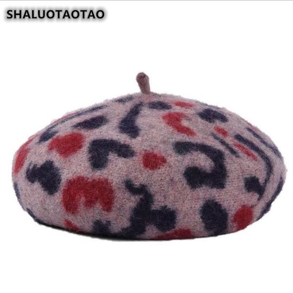 berets shaluotaotao 100% wool beret for women's autumn winter quality fashion camouflage elegant noble ladies brands caps, Blue;gray
berets shaluotaotao 100% wool beret for women's autumn winter quality fashion camouflage elegant noble ladies brands caps, Blue;gray