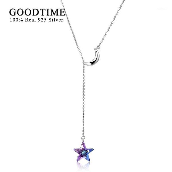 chains crystal necklaces women 925 sterling silver star moon pendants & fashion jewelry1
chains crystal necklaces women 925 sterling silver star moon pendants & fashion jewelry1