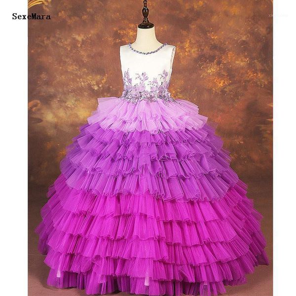 girl's dresses ball gown pageant for girls vestido primera communion kid dress flower girl party1, Red;yellow
girl's dresses ball gown pageant for girls vestido primera communion kid dress flower girl party1, Red;yellow