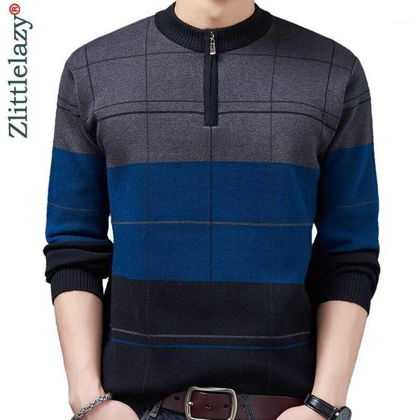 2020 casual thick warm winter zipper knitted pull sweater men wear jersey dress pullover knit mens sweaters male fashions 021491, White;black
2020 casual thick warm winter zipper knitted pull sweater men wear jersey dress pullover knit mens sweaters male fashions 021491, White;black