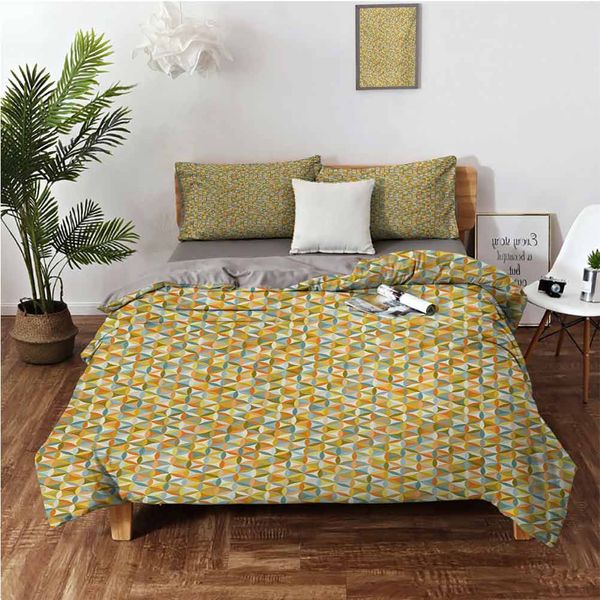 flower of life design vintage colors oval shapes lines geometrical retro patternbedding 3-piece set
flower of life design vintage colors oval shapes lines geometrical retro patternbedding 3-piece set