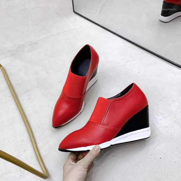 dress shoes platform casual outdoor hidden heel breathable thick sole slip on creepers wedge increase black red women 202-31
dress shoes platform casual outdoor hidden heel breathable thick sole slip on creepers wedge increase black red women 202-31