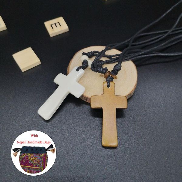 meetvii religious yak bone cross necklaces for women men vintage pure handmade real bone pendant necklaces w/ nepal ethnic bag, Silver
meetvii religious yak bone cross necklaces for women men vintage pure handmade real bone pendant necklaces w/ nepal ethnic bag, Silver