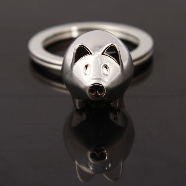 cute 1pc lovely mini pig keychain keyring keyfob gift ring charm decoration, Silver
cute 1pc lovely mini pig keychain keyring keyfob gift ring charm decoration, Silver