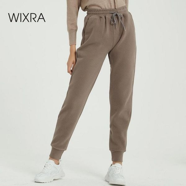 wixra women casual velvet pants winter lady's thick wool pants women's clothing lace-up long trousers lj201130, Black;white
wixra women casual velvet pants winter lady's thick wool pants women's clothing lace-up long trousers lj201130, Black;white