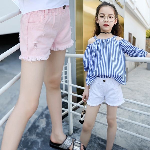 baby teenager summer white pink denim shorts for girls teens girl short jeans 4 5 6 7 8 9 10 11 12 years old kids y200704, Black
baby teenager summer white pink denim shorts for girls teens girl short jeans 4 5 6 7 8 9 10 11 12 years old kids y200704, Black