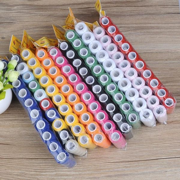 высокое качество 10pcs / комплект 40s / 2 нитки швейные машины вышивальные нитки 200 ярдов / бобин для дома и сада ручная вышивка, Black;white
высокое качество 10pcs / комплект 40s / 2 нитки швейные машины вышивальные нитки 200 ярдов / бобин для дома и сада ручная вышивка, Black;white