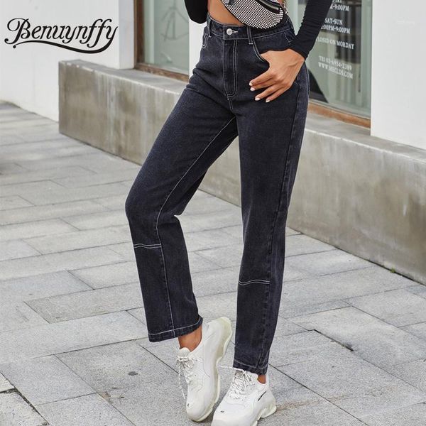 benuynffy button black straight jeans women autumn winter pocket casual woman full length high waist jeans new 20211, Blue
benuynffy button black straight jeans women autumn winter pocket casual woman full length high waist jeans new 20211, Blue