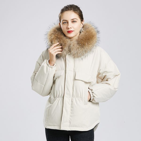 2021 New Female Winter Real Big Raccoon Skin with Hood Short Jacket 90% White Down Coat Parkers Warm Snow Outwear JPSG, Black
2021 New Female Winter Real Big Raccoon Skin with Hood Short Jacket 90% White Down Coat Parkers Warm Snow Outwear JPSG, Black