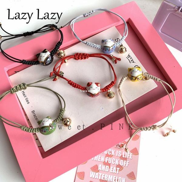 fashion red line bracelet ceramic cat lucky red handmade rope chain & link bracelets for women men jewelry lover couple gifts1, Black
fashion red line bracelet ceramic cat lucky red handmade rope chain & link bracelets for women men jewelry lover couple gifts1, Black