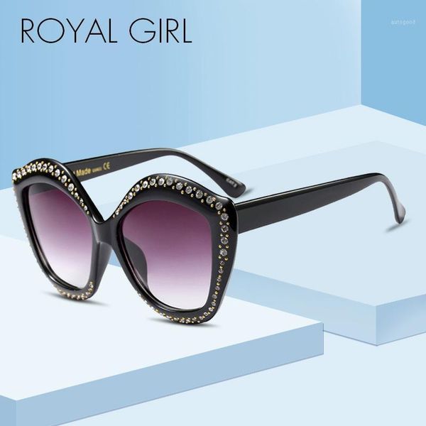 sunglasses royal girl cat eye women vintage brand designer crystal diamond frame rivet shades ss2861, White;black
sunglasses royal girl cat eye women vintage brand designer crystal diamond frame rivet shades ss2861, White;black