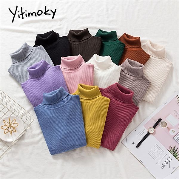 women sweaters and pullovers acrylic turtleneck knitted winter clothes korean sweater long sleeve casual solid striped shirt lj201126, White;black
women sweaters and pullovers acrylic turtleneck knitted winter clothes korean sweater long sleeve casual solid striped shirt lj201126, White;black