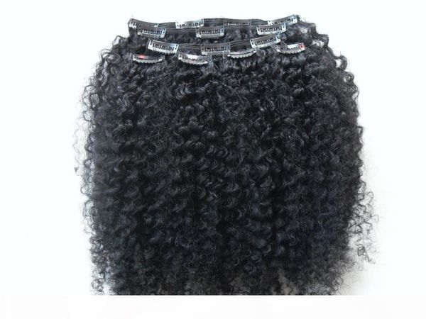 brazilian human virgin remy clip ins hair extensions kinky curls hair weft jet black 1# color, Black;brown
brazilian human virgin remy clip ins hair extensions kinky curls hair weft jet black 1# color, Black;brown