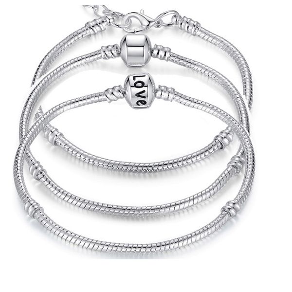charm bracelets 925 sterling silver 3mm snake chain fit charms bead bangle bracelet fashion jewelry diy gift for men women ing, Golden;silver
charm bracelets 925 sterling silver 3mm snake chain fit charms bead bangle bracelet fashion jewelry diy gift for men women ing, Golden;silver