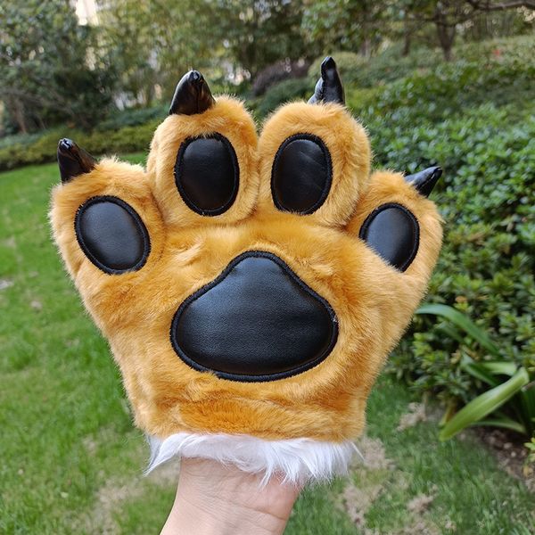 mascot costumes simulation animal claw plush mascot costume paw toy gloves stage performance props game play, Red;yellow
mascot costumes simulation animal claw plush mascot costume paw toy gloves stage performance props game play, Red;yellow