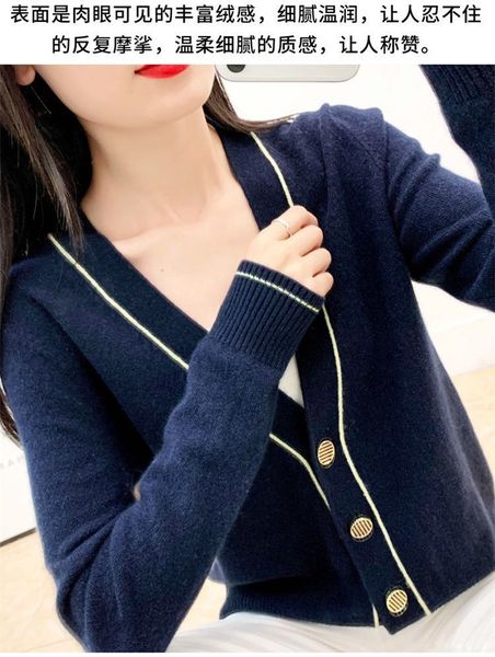 new fashion women's designer buttons cardigan women's v-neck matching color sweater long sleeve loose light-weight sweater sweater, White;black
new fashion women's designer buttons cardigan women's v-neck matching color sweater long sleeve loose light-weight sweater sweater, White;black