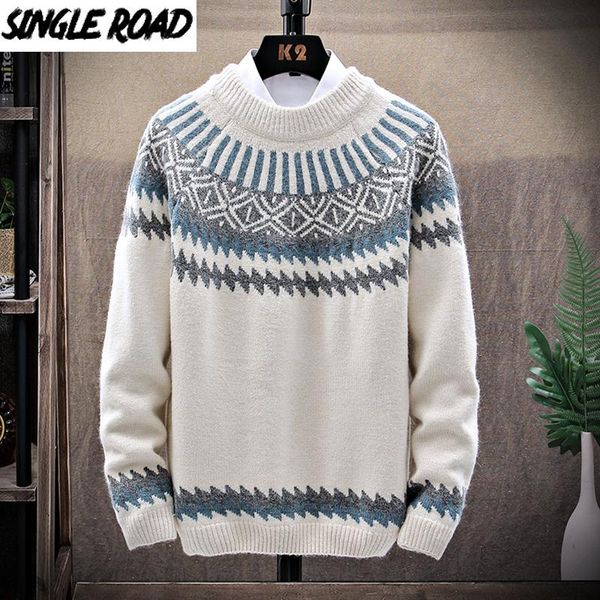 men's sweaters singleroad mens knitted sweater men 2021 winter vintage patchwork pullover jumper harajuku korean white, White;black
men's sweaters singleroad mens knitted sweater men 2021 winter vintage patchwork pullover jumper harajuku korean white, White;black