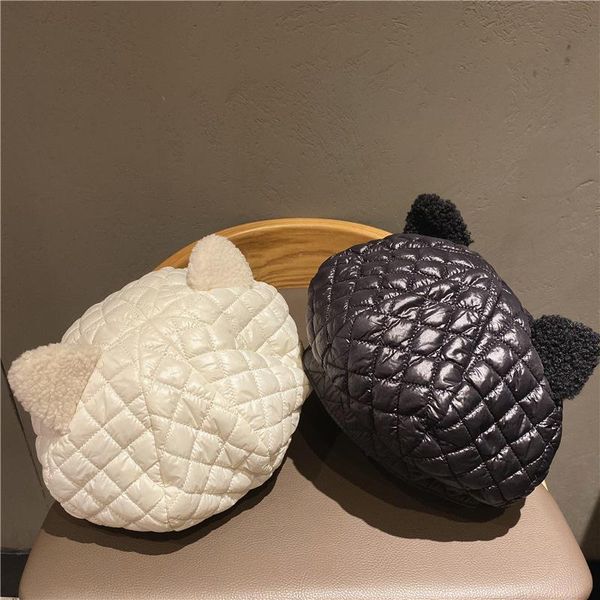 wool beret female japanese korean sweet and lovely cat ear painter hat joker warm bud hat, Blue;gray
wool beret female japanese korean sweet and lovely cat ear painter hat joker warm bud hat, Blue;gray