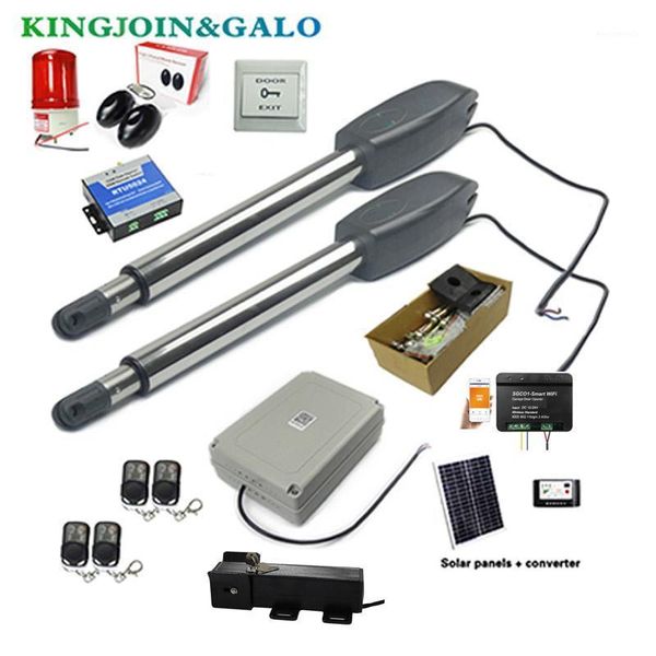 automatic dual arms electric swing door gate opener operator motor actuator closer swing gate opener + wifi control system1
automatic dual arms electric swing door gate opener operator motor actuator closer swing gate opener + wifi control system1