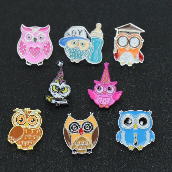 cartoon owl brooch pins set funny animal shaped alloy paint brooches for children jewelry xmas gift badge gold silver plated men shirt pin, Gray
cartoon owl brooch pins set funny animal shaped alloy paint brooches for children jewelry xmas gift badge gold silver plated men shirt pin, Gray