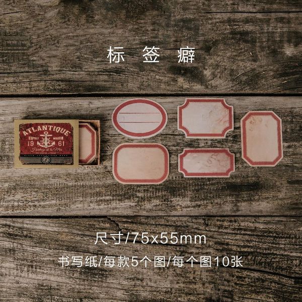 50 stickers old label series creative retro hand account diy material decorative stickers gift packaging wmtfqv
50 stickers old label series creative retro hand account diy material decorative stickers gift packaging wmtfqv