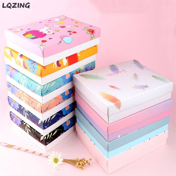 new pattern cartoon packaging paper box with cover 10pcs big thank you gift boxes christmas wedding pack cardboard favors design
new pattern cartoon packaging paper box with cover 10pcs big thank you gift boxes christmas wedding pack cardboard favors design