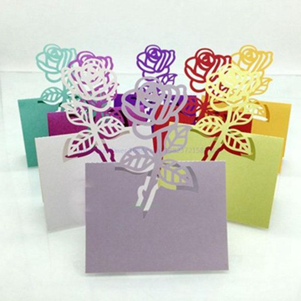 greeting cards 100pcs laser cut rose paper name card holder festive wedding party table wine guest place favor decoration1
greeting cards 100pcs laser cut rose paper name card holder festive wedding party table wine guest place favor decoration1