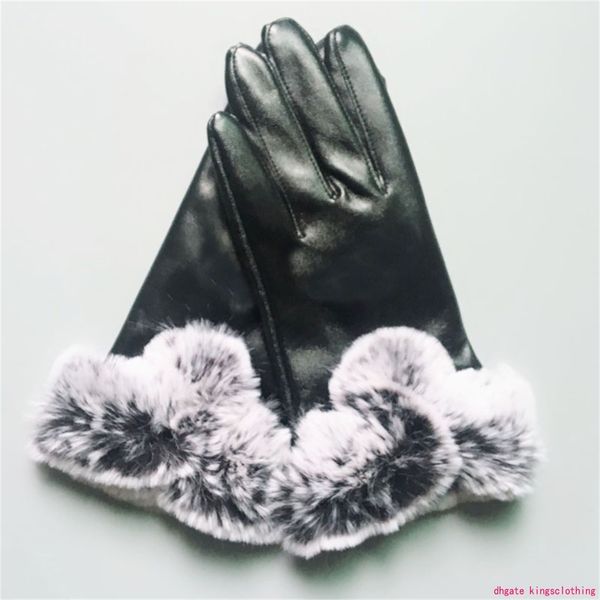 женские перчатки дизайнерские перчатки из пяти пальцев осенью и зимняя кожаные перчатки, Blue;gray 
женские перчатки дизайнерские перчатки из пяти пальцев осенью и зимняя кожаные перчатки, Blue;gray